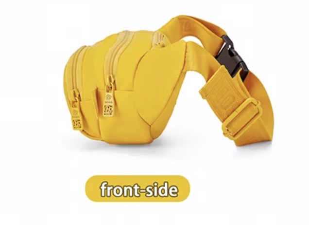 BO BO פאוץ נשים סגול קל משקל עשוי ״בד מצנחים