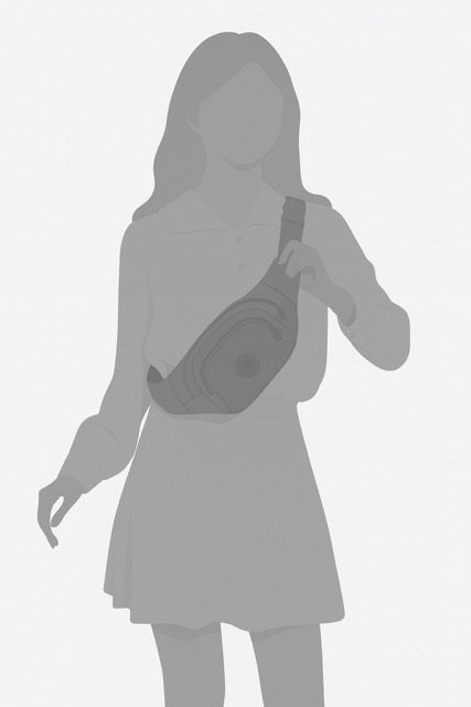 BO BO פאוץ נשים סגול קל משקל עשוי ״בד מצנחים - יבואן רשמי