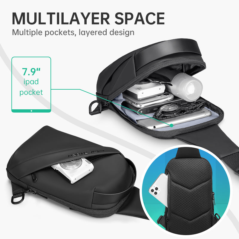 טוקיו 🎒 תיק צד חכם ואלגנטי – MARK RYDEN