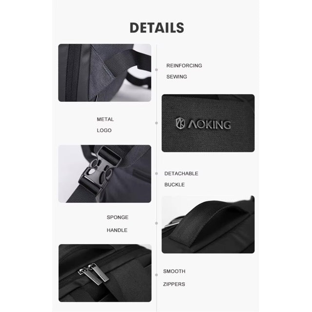 🎒 תיק גב חכם ומקצועי מבית AOKING