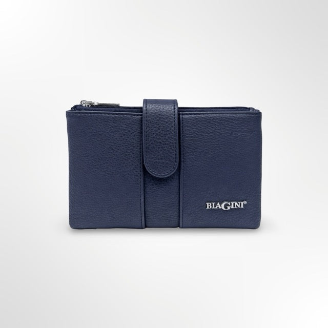 👛 ארנק נשים BIAGINI – סדר חכם בעיצוב יוקרתי ✨ זיפר בנוני