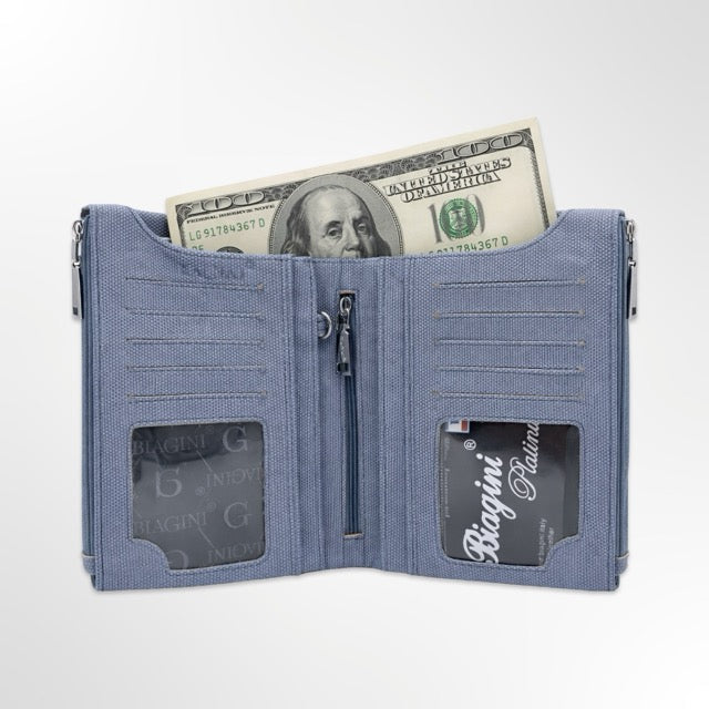 👛 ארנק נשים BIAGINI – סדר חכם בעיצוב יוקרתי ✨ זיפר מעוצב