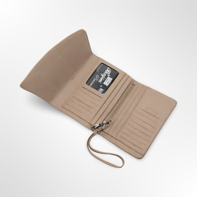 👛 ארנק נשים BIAGINI – גדול ביכולת, מושלם בסטייל מונקו