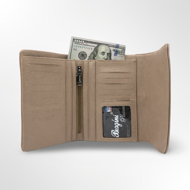 👛 ארנק נשים BIAGINI – גדול ביכולת, מושלם בסטייל מונקו