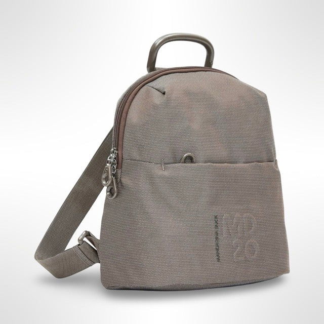 MANDARINA DUCK   תיק גב פנאי לנשים אפור חום