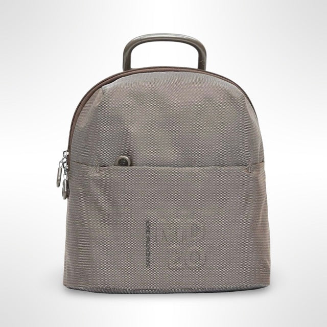 MANDARINA DUCK   תיק גב פנאי לנשים אפור חום